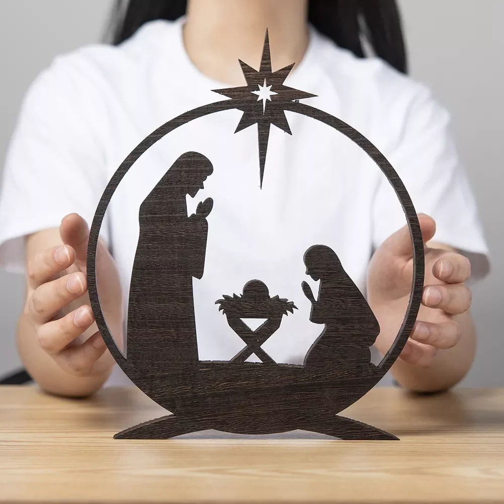 Деревянное пасхальное украшение ручной работы украшения для домашнего декора