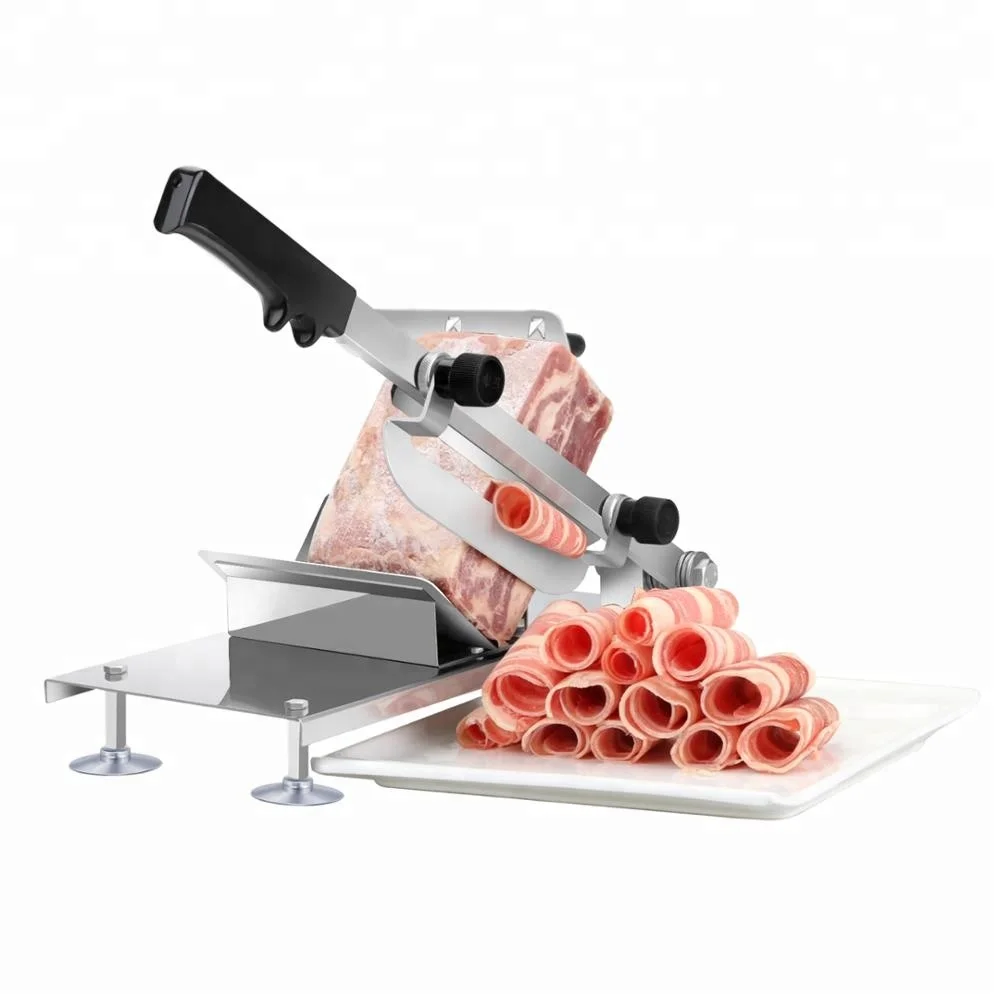 

China Factory Supplier Restaurant Kitchen All Meat Slicer Mutton Slicer Manual Operation Meat Cutter Stainless Steel Slicer Meat