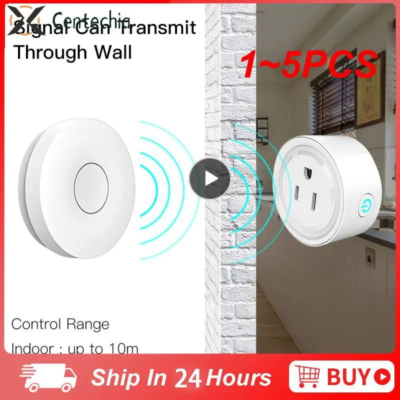

Умная розетка Zigbee, розетка с дистанционным управлением, с Wi-Fi, включение и выключение, 1-5 шт.