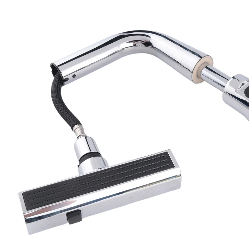 Выдвижной кухонный смеситель с водопадом интеллектуальный цифровой дисплей для