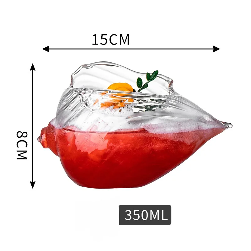 

Стеклянная чаша-раковина