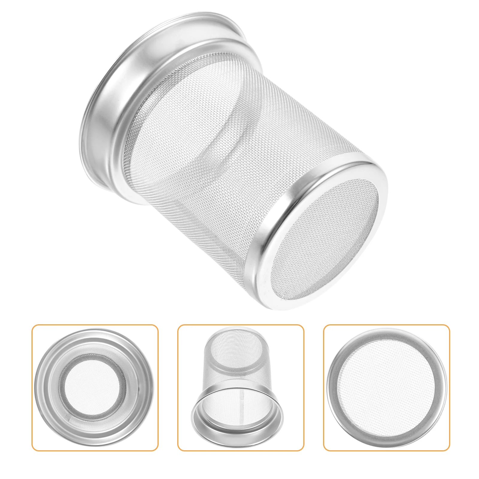 

Teapot Strainer Spices Stainless Steel Balls Filters Leaf Soup Infuser Coffee