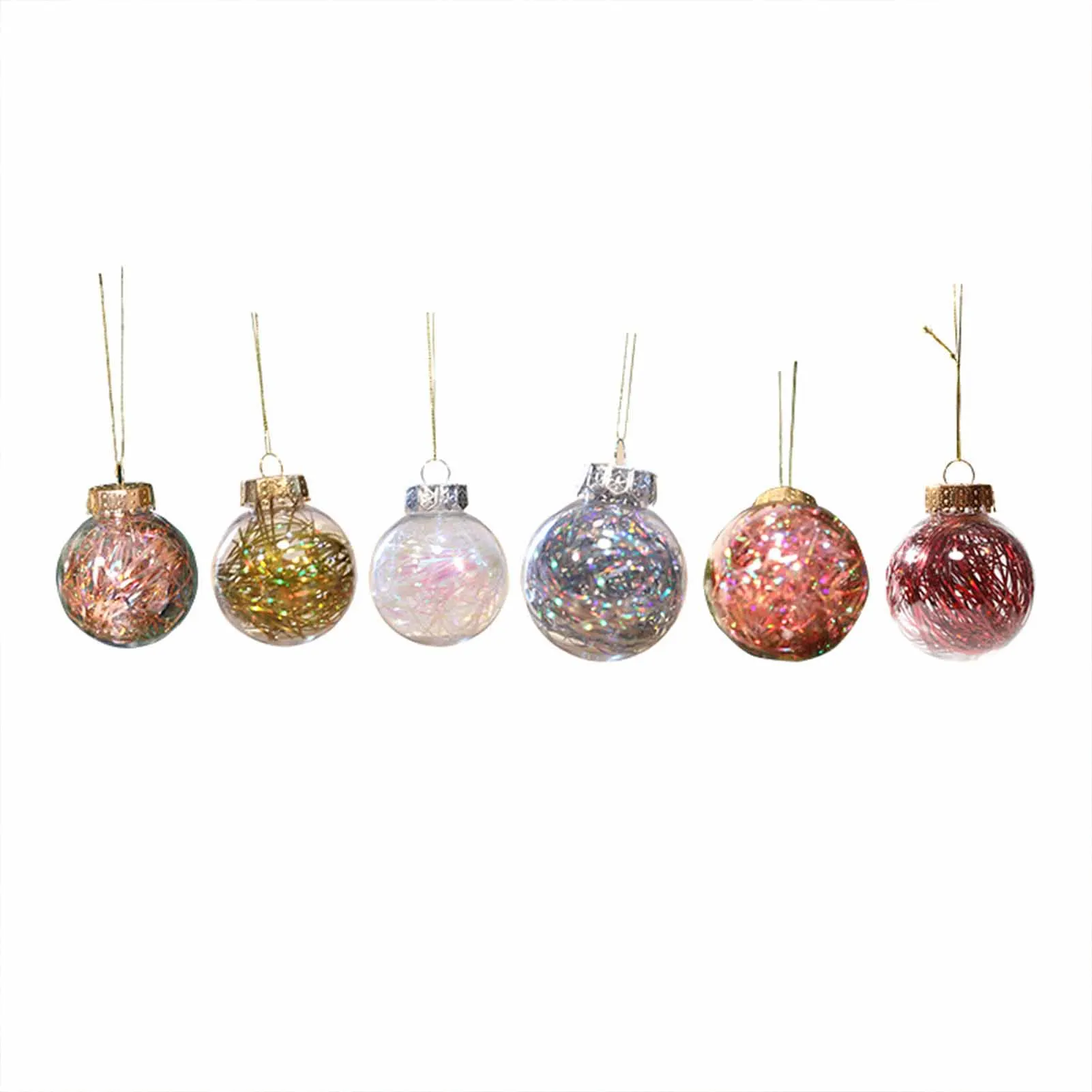 

4PCS Christmas Tree Hanging Balls Decoration Home Decor Colorful Xmas Balls Ideal Gifts for Home Decoration SDI99