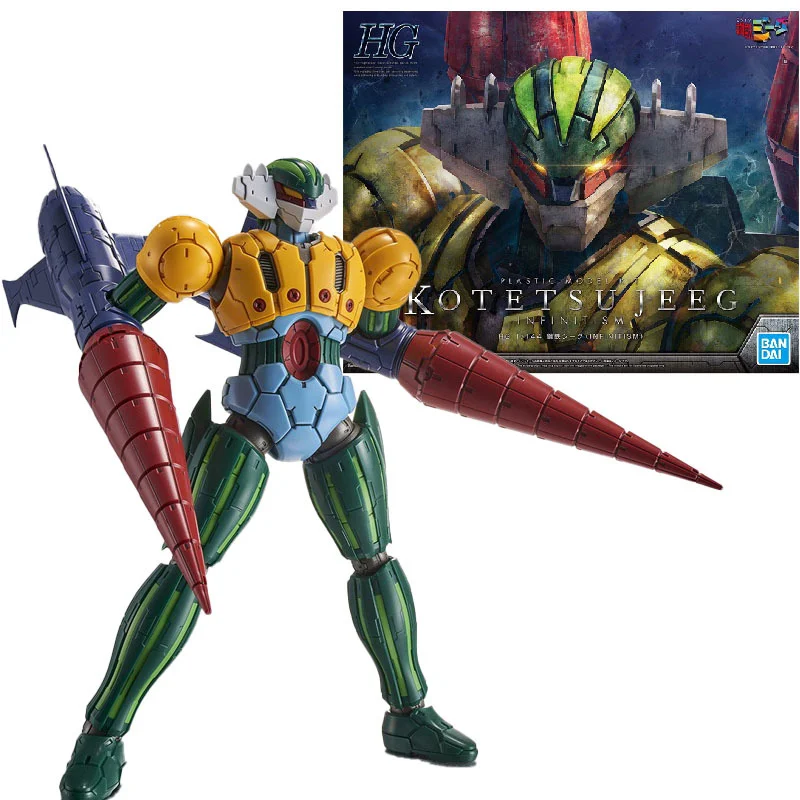 

Original Bandai HG 1/144 HG - Koutetsu Jeeg - Infinitism Assembly Model Collection Action Figure Toy