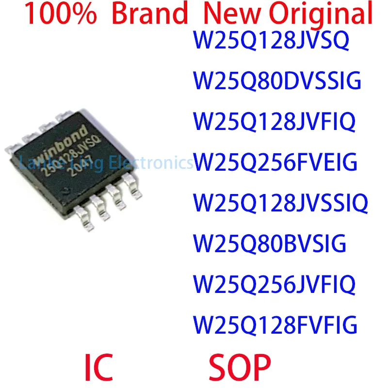 

W25Q128JVSQ W25Q80DVSSIG W25Q128JVFIQ W25Q256FVEIG W25Q128JVSSIQ W25Q80BVSIG W25Q256JVFIQ W25Q128FVFIG IC SOP FVEIG