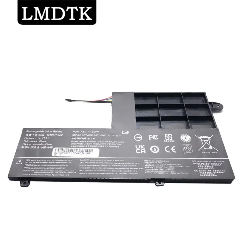 LMDTK Новый аккумулятор для ноутбука L14L2P21 L14M2P21 S41-35 S41-70 S41-75 Ideapad 500s-15ISK 500S-14ISK 300S-14ISK