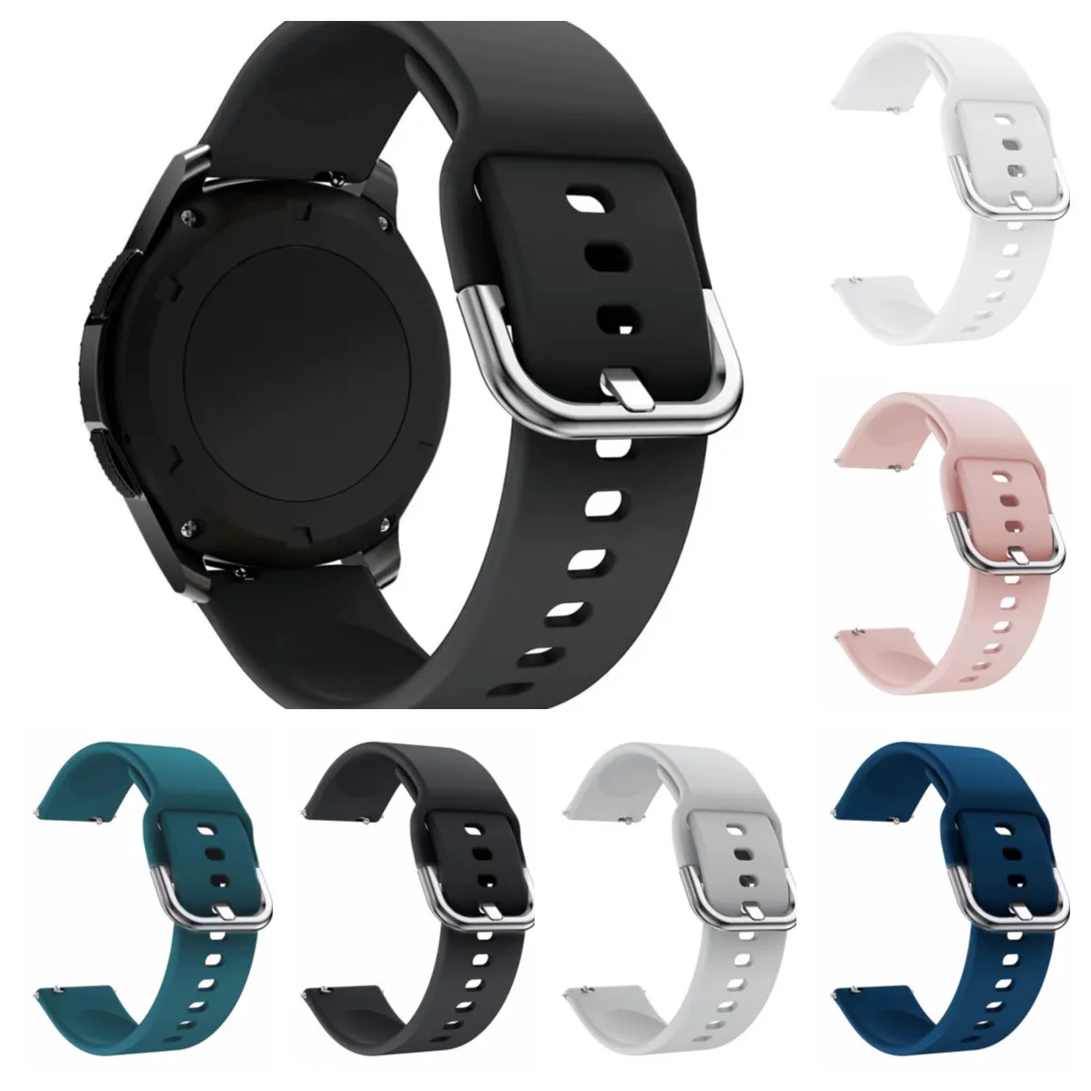 

Ремешок для часов Amazfit GTR 3 Pro/GTR2/47 мм/42 мм/stratos, браслет для Amazfit GTS/2/4/2e/3/GTS2 Mini, 20 мм 22 мм