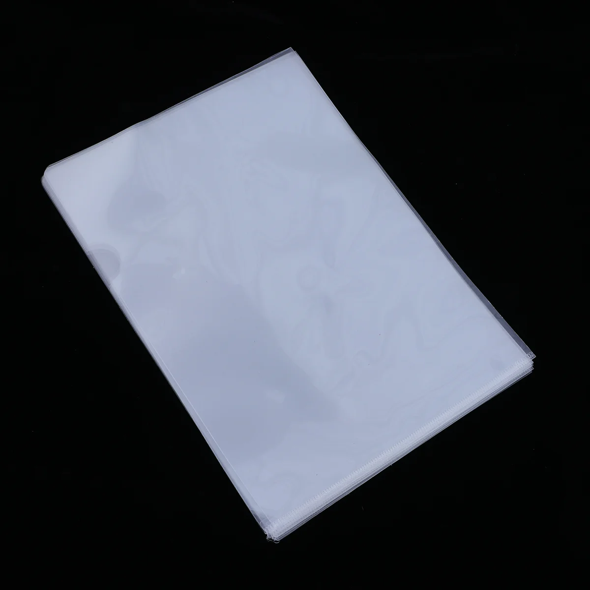 

12 Pcs File Folder Paper Folder Protector Clear Document Transparent Envelopes