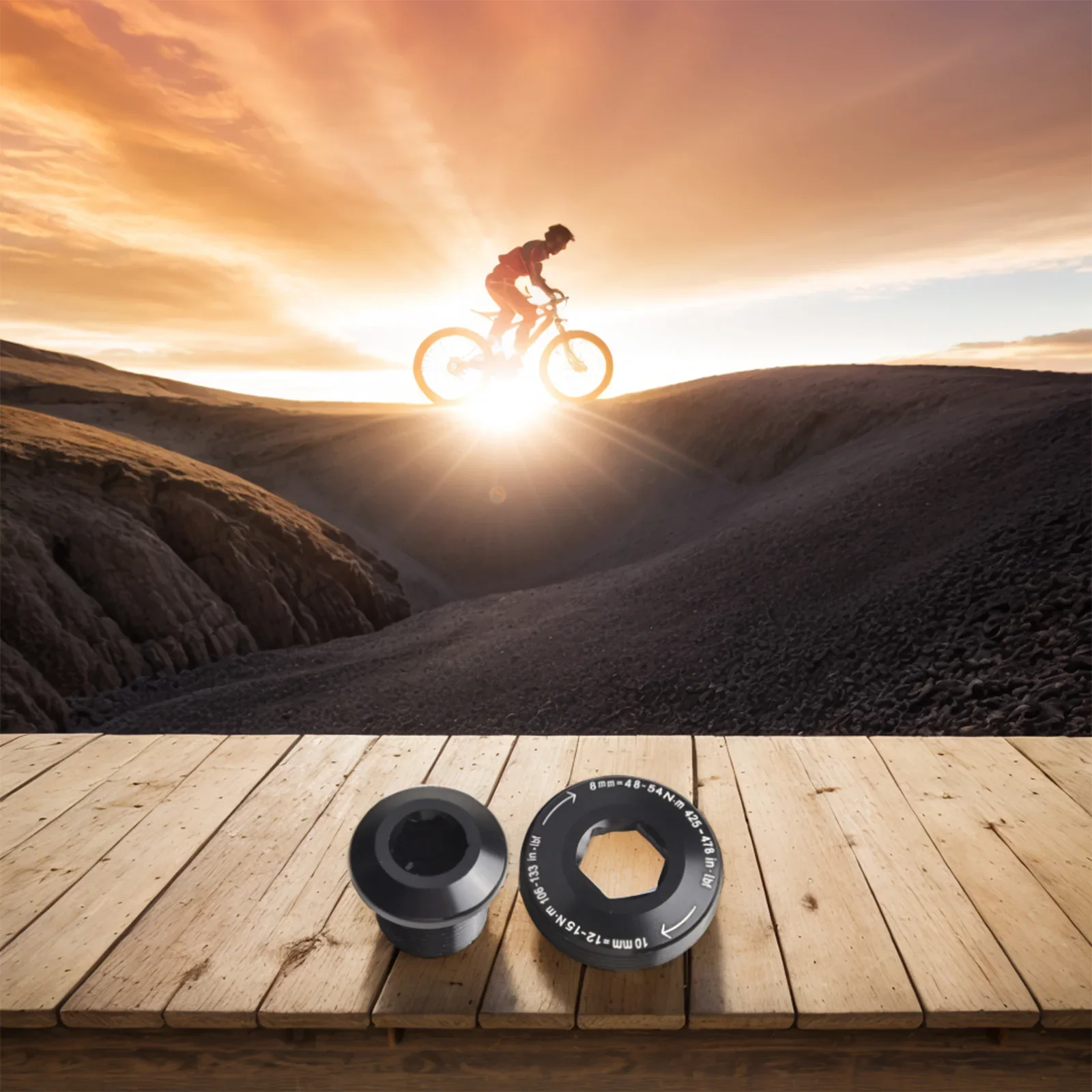 Крепежный болт для велосипедной кривошипы стандартная крышка винтовая M15/26 SRAM