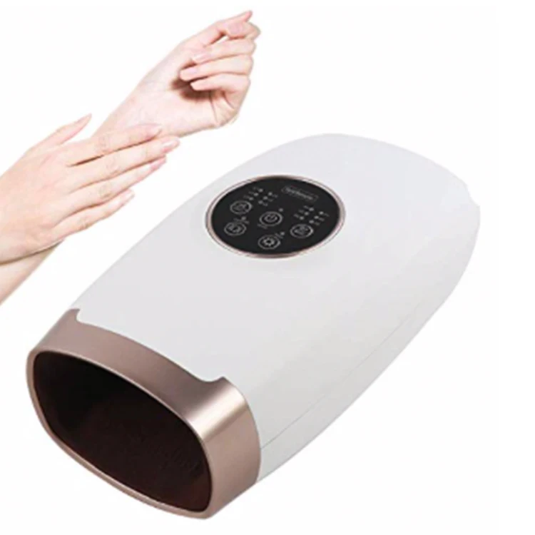 

Cordless Palm Touch Screen Lcd Acupressure Hand Palm Massager with Heat Massager for Hand Fingers