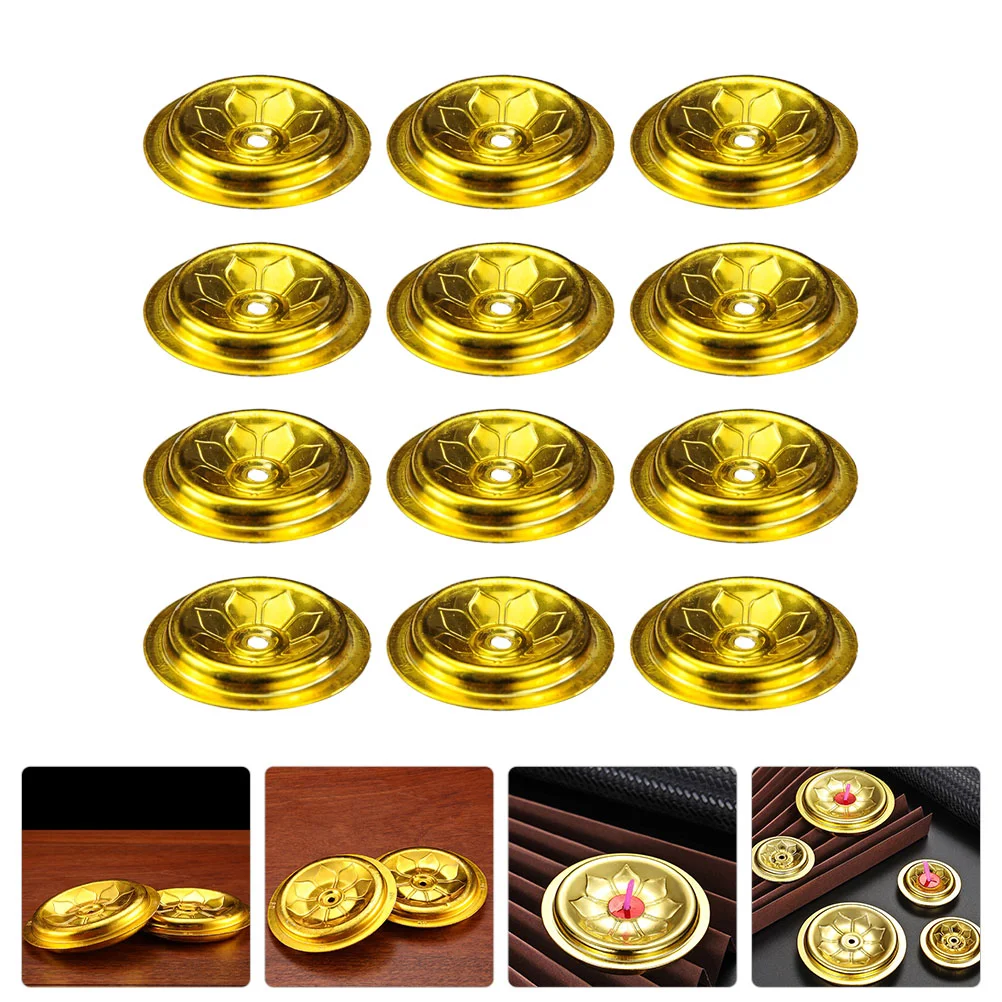 

Wick Holder Oil Lamp Floatingholders Supplies Wicks Floatstand Burner Altar Disc Butter Metalbase Lotus Making Brass Container