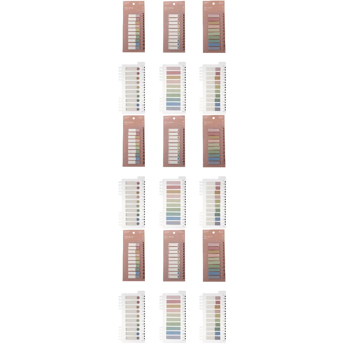 

9 Sets Index Sticker Note Labels Reminder Sticker Classification Stickers