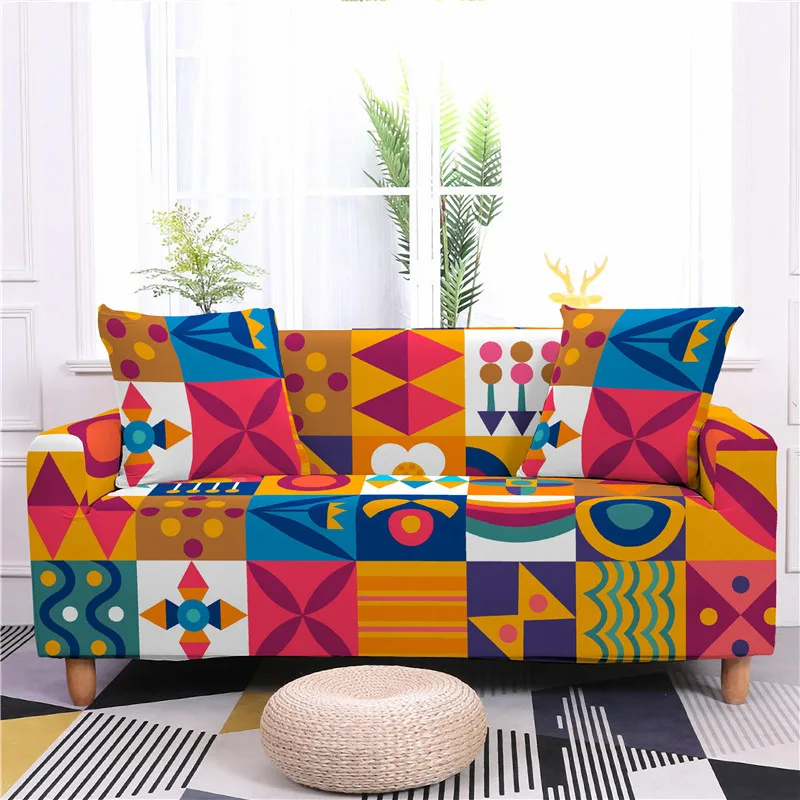 

European Sofa Cover Four Seasons Universal Elastic Couch Cover All-inclusive Sectional Sofa Simple Home Decor Cushion Cover 1PC