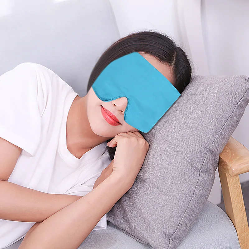 

3D Real Natural Silk Sleep Mask Sleeping Eye Eyeshade Cover Shade Eye Patch Relieve Fatigue Women Men Soft Bandage Blindfold