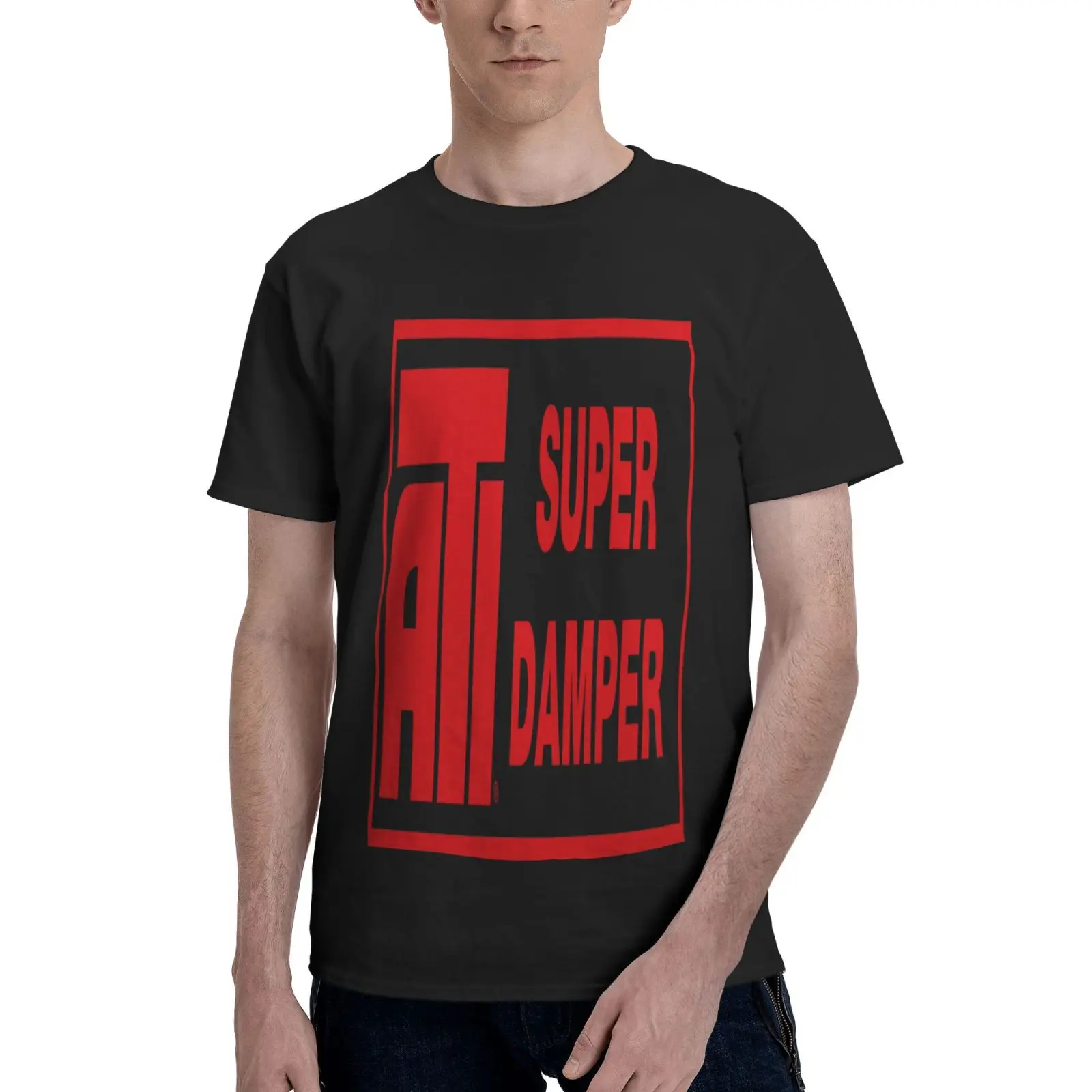 

Round Neck Printed Racing Oversized T-Shirt Top Mens Clothes Oversized T-Shirt Shirt Couples T-Shirt T-Shirts Graphic T Shirts