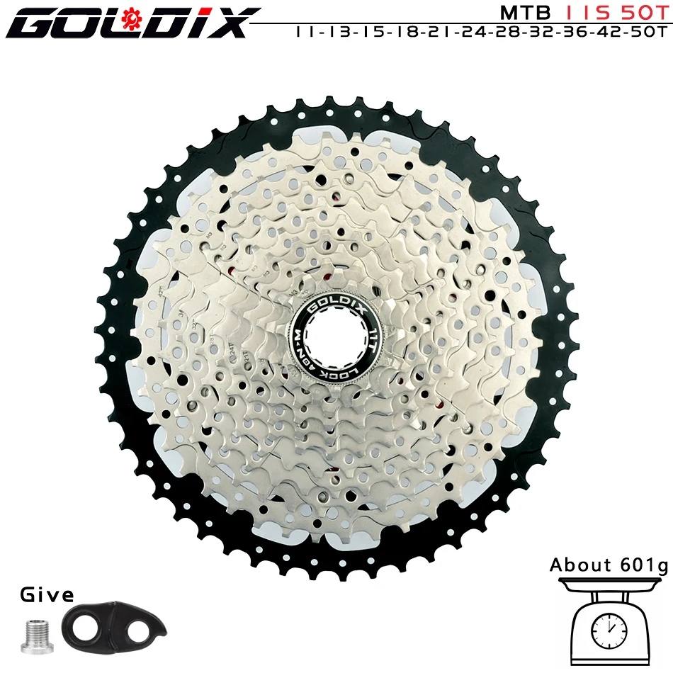 GOLDIX MTB Cassette K7 8/9/10/11/12 Speed 36/40/42/46/50/52T ZTTO SUNSHINE Bicycle Freewheel Bicycle Sprocket for Shimano/SRAM