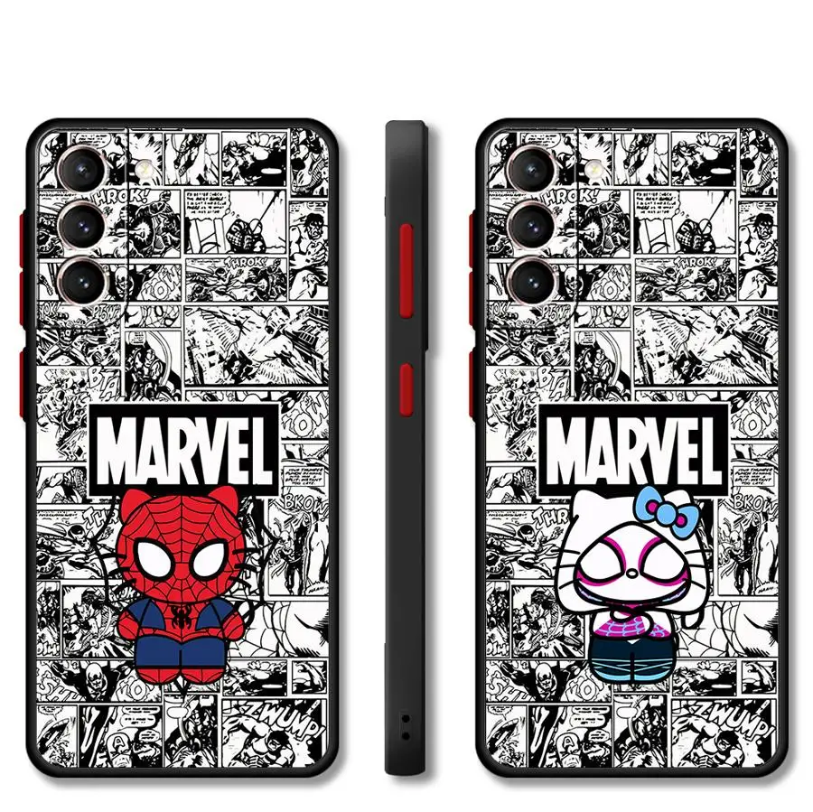 Милый чехол для телефона Marvel Spidermans Venom Xiaomi Redmi A1 Plus 9T 9i 12C 9 9C 10 12 5G 10A 9A 13C A2 K40 Pro 10C Matte