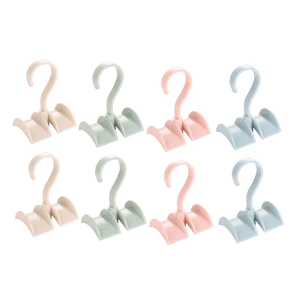 

8Pcs Wardrobe Storage Rack Handbag Storage Rack Hook Rack for Wardrobe Mall Home