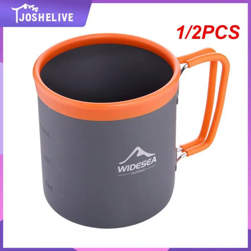 

1/2PCS Widesea Camping Aluminum Cup Outdoor Mug Tourism Tableware Picnic Cooking Equipment Tourist Coffee Drink Trekking Hiking