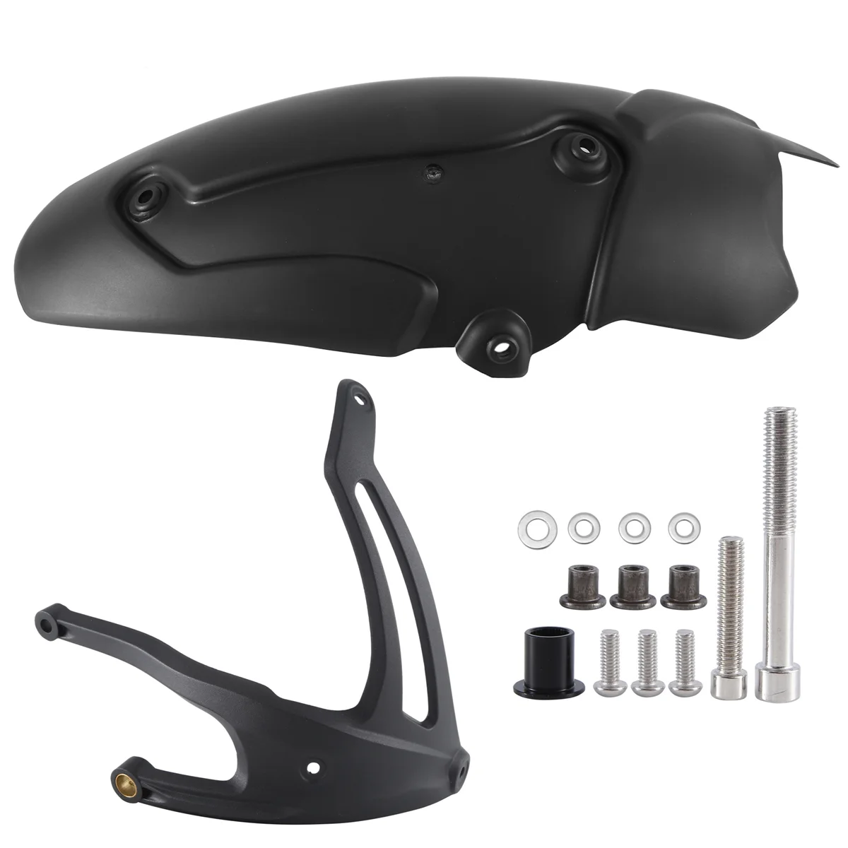 

Motorcycle Rear Fender Tire Hugger Splash Guard Cover Mudguard for BMW R1200GS R1200RT R1200ST ADV 2004-2012 Black
