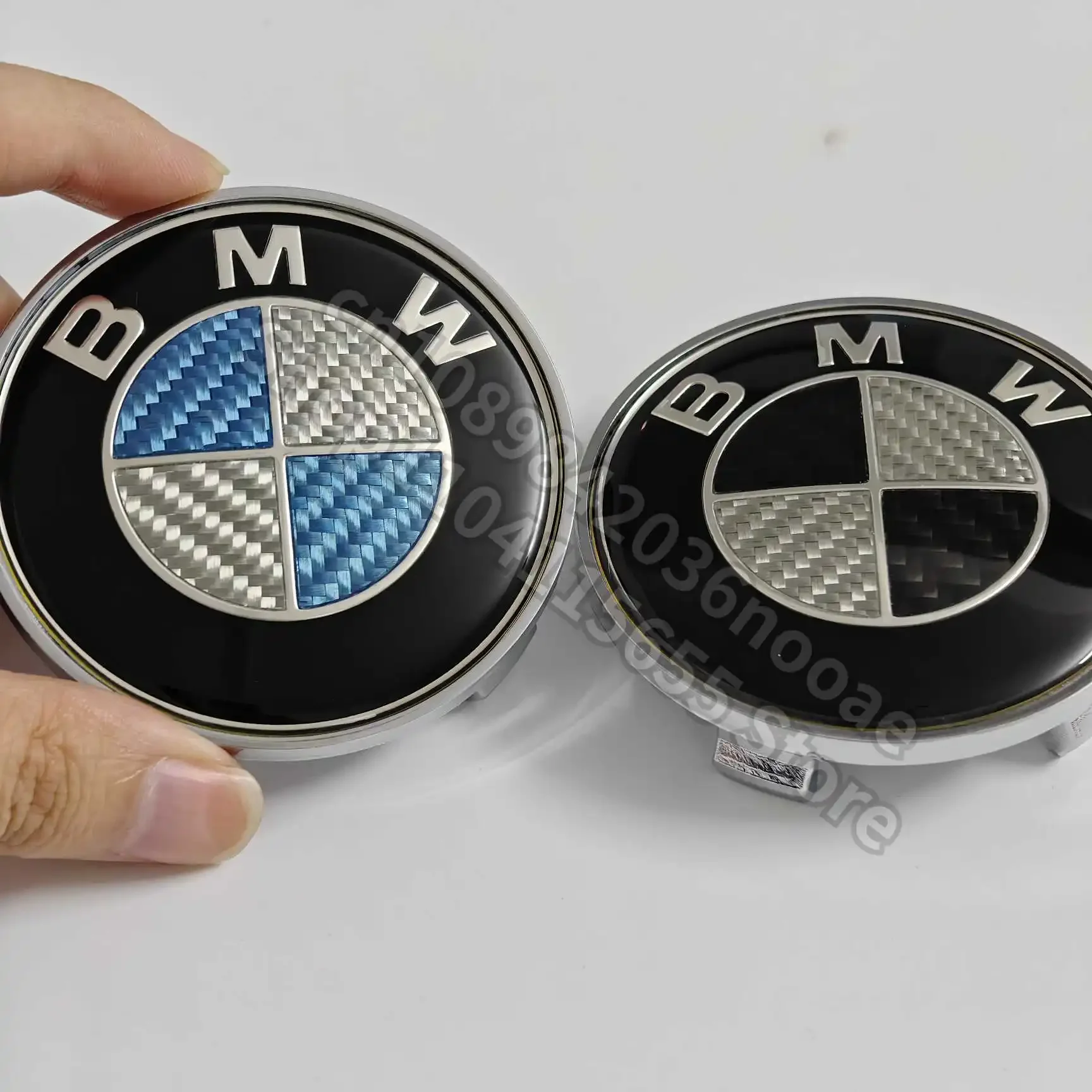 Фото Эмблема из карбона для переднего капота и заднего багажника, логотип для BMW E46 E90 F30 F10 F20 G20 E87 E60 E63 F01 F02 G14 E83, аксессуары для автомобилей №4