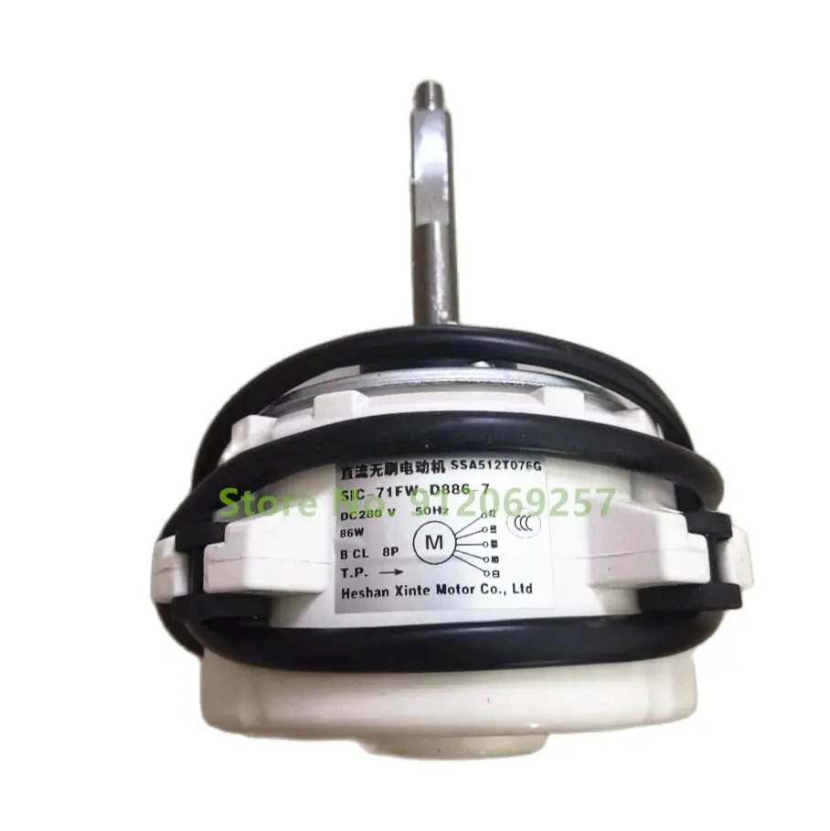 

Новый двигатель кондиционера Mitsubishi SSA512T076G FDC155KXEN6J SIC-71FW-D886-7 Детали кондиционера