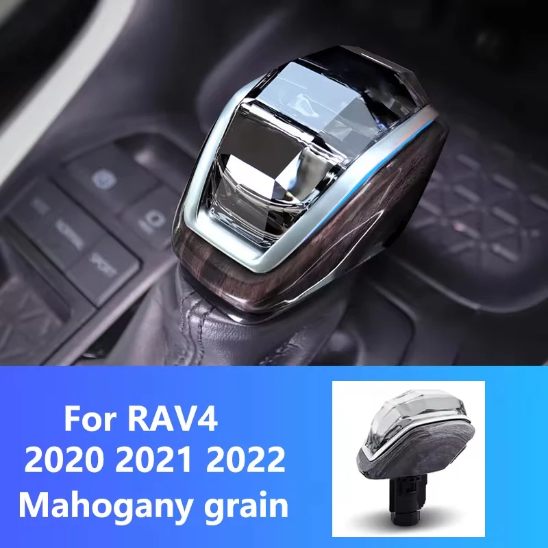 Сменная прозрачная ручка переключения передач для Toyota Highlander RAV4 KLUGER VENZA HARRIER, Модифицированная крышка рычага переключения передач для автомобиля