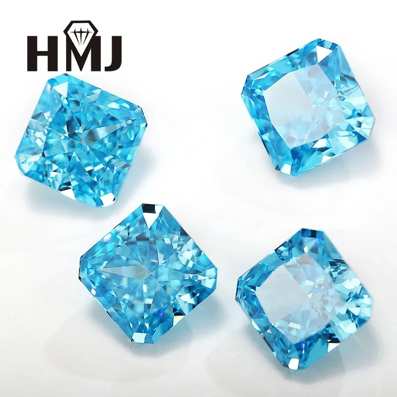 HMJ 5A кубический цирконий измельченный лед синтетический муассанит драгоценные