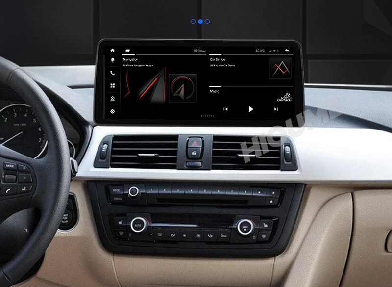 Автомобильный видеоплеер с экраном 12 3 дюйма Qualcomm 6 + 128G Android 11 для BMW серий 1/3 F20 F21 F30