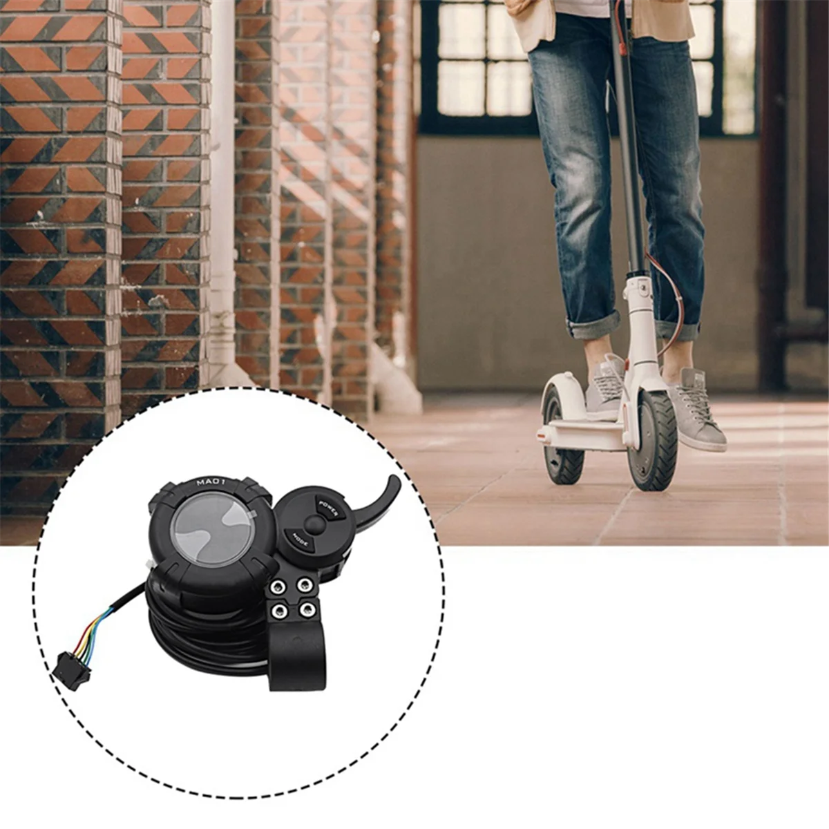 Подсветка для электроскутера DAMAO MA01 с ЖК-дисплеем 36-72 в