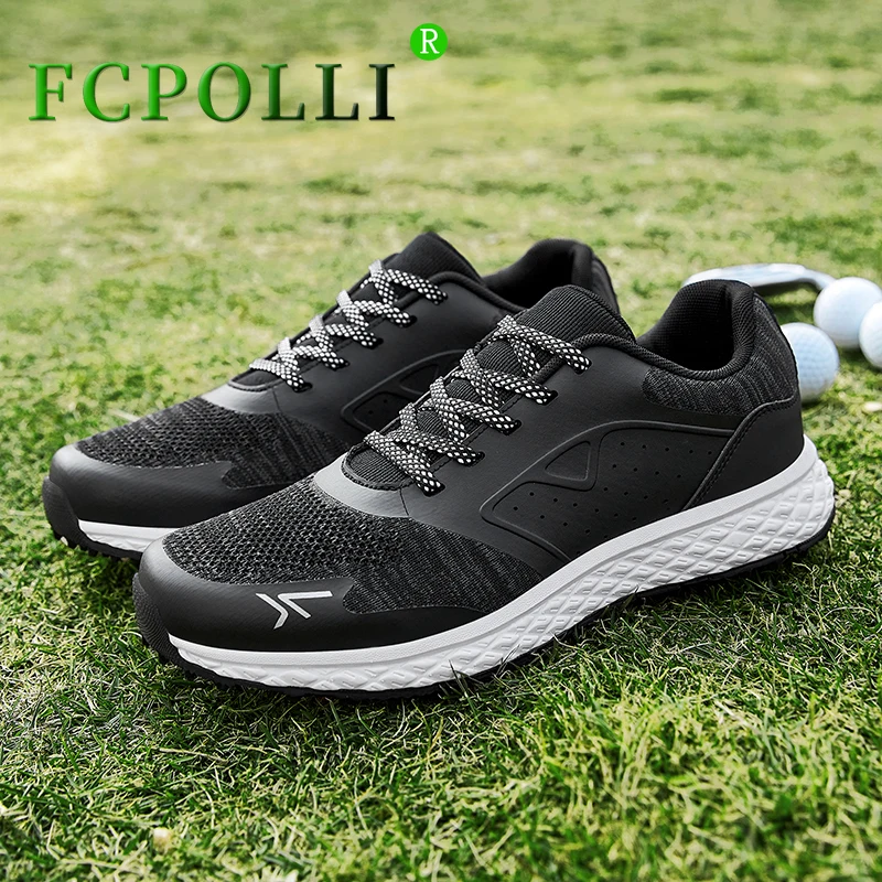 

Spring Gym Shoes For Men Large Size 45 46 Golf Sneakers Mens Anti-Slippery Golf Shoes Man Breathable Golf Training Male