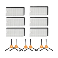hepa filters and side brushes set for ecovacs deebot n79 n79s dn620 dn621 dn622 robot vacuum cleaner replacement parts