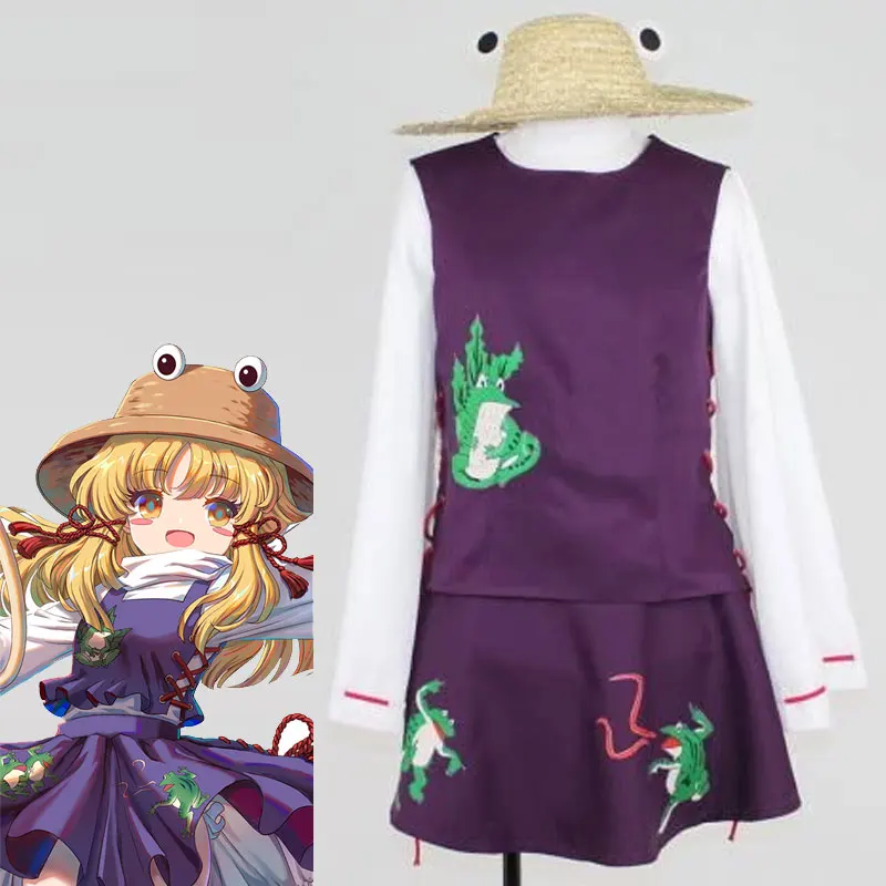 

Женский костюм для косплея Touhou Project Moriya Suwako, Индивидуальный размер