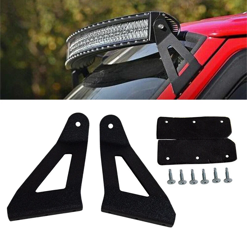 Набор крепежных кронштейнов для переднего стекла 52 дюйма Nissan Titan 2004 2005 2006 2007-2014