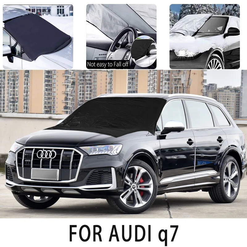 

Чехол Carsnow, передний чехол для AUDI q7, защита от снега, теплоизоляция, защита от солнца, ветра, мороза, автомобильные аксессуары