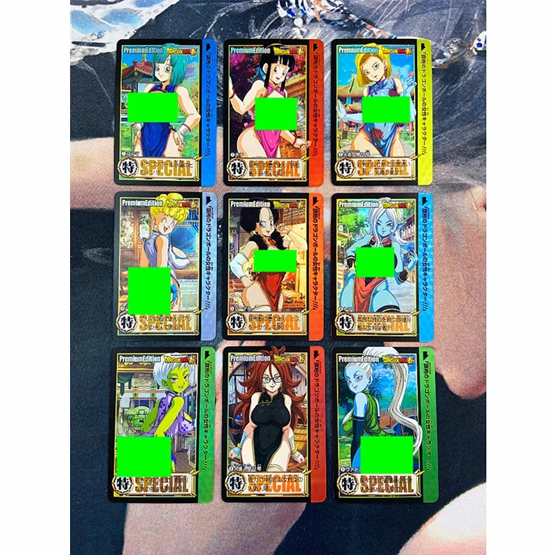 

9 dragon ball cheongsam Chinese style beauty card ACG sexy beauty card hobby toys hobby collection card game set anime