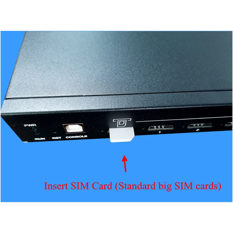 Новое поступление беспроводной VoIP SIP шлюз 4ch/SIMs 4G/GoIP для IP PBX или приложения