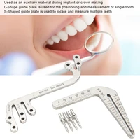 dental implant surgical guide set oral planting drilling positioning ruler angle ruler dentist implant guidance appliance tools
