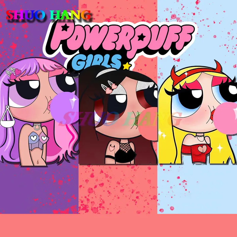 

Летающая маленькая женщина-полицейская киберпанк выдувает пузыри с обеих сторон тела аниме задние ветрозащитные наклейки