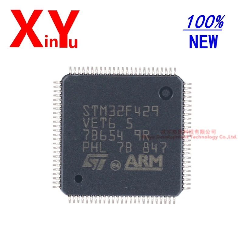 

100% Original New STM32F429VET6 STM32F429 LQFP100