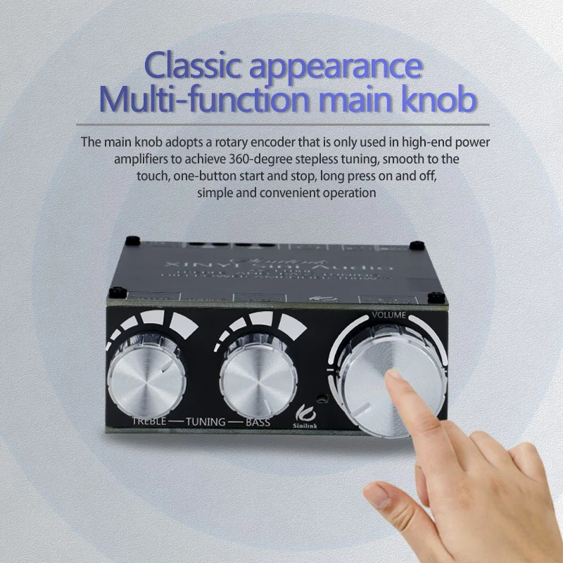 100 Вт + Bluetooth-совместимый цифровой аудио усилитель мощности класса 10 ~ 200 HiFi стерео
