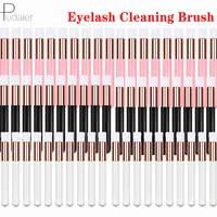 50pcs eyelash cleaning brushes professional lash shampoo brush for eyelash extensions peel off blackhead remover makeup tools