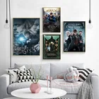 Фантастические животные и где их найти, постеры и принты, винтажный декор, картина, украшение гостиной