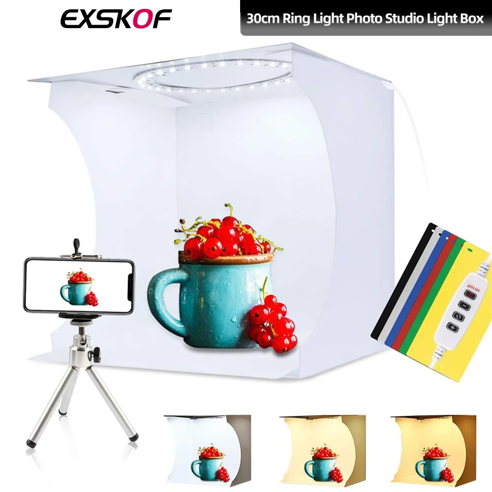 Профессиональный Складной Мини-фонарик 30 См Со Светодиодной Подсветкой И