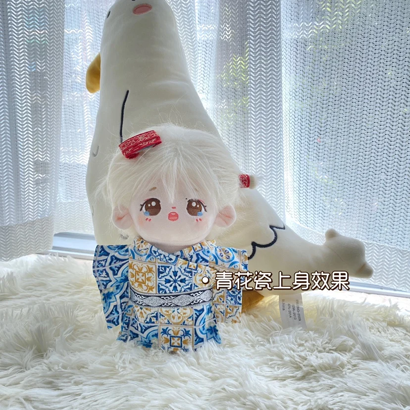 Ручная работа 2 шт. 20-сантиметровая стандартная одежда японское кимоно Kpop