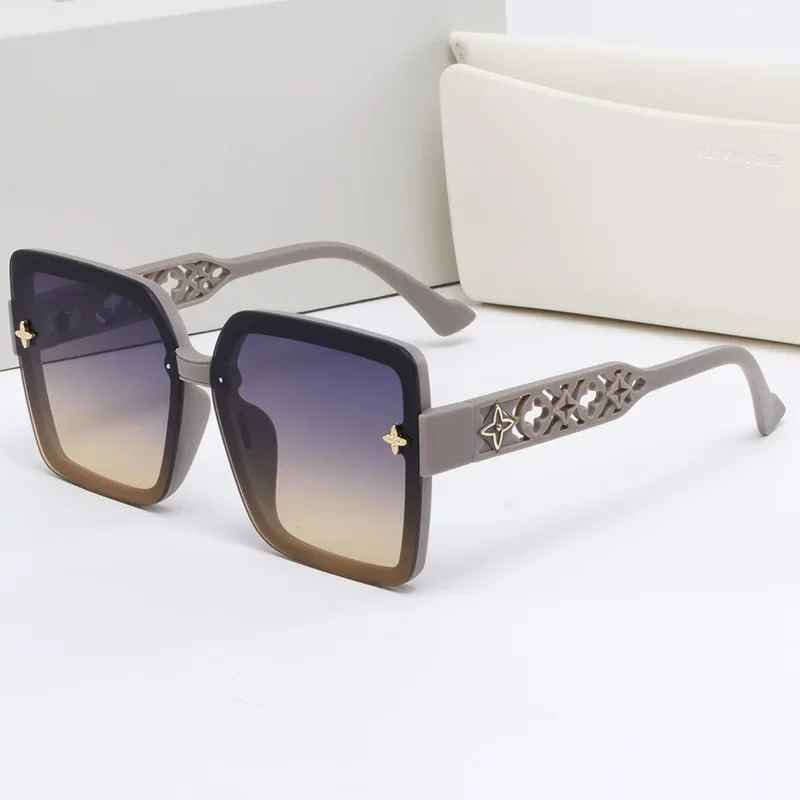 Новинка 2024 женские солнцезащитные очки в полной оправе для рыбалки Женская