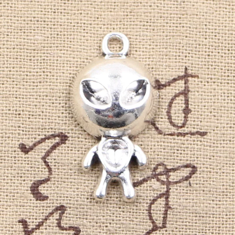 Подвеска «инопланетянин», 31x15 мм, 6 шт.