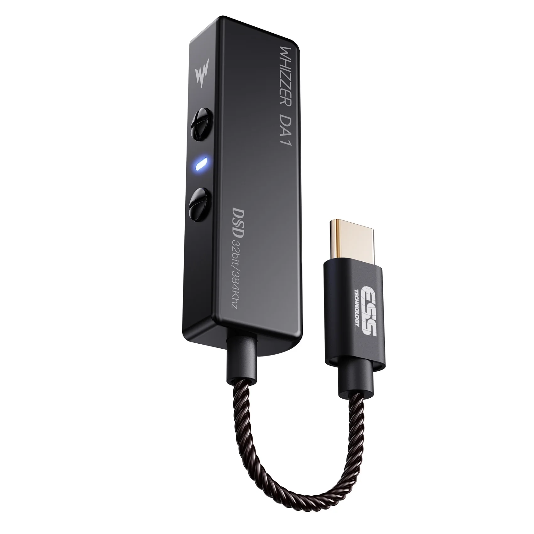 

Top DA1 Portable DAC & AMP Adaptive for Android, iOS and PC: Support PCM up to32bit/384kHz,DSD128 - ESS9270