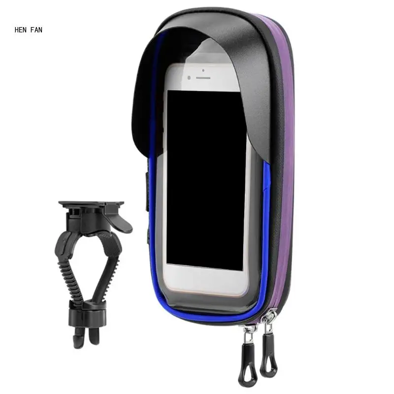 Водонепроницаемая сумка-держатель для телефона велосипеда вращающаяся на 360