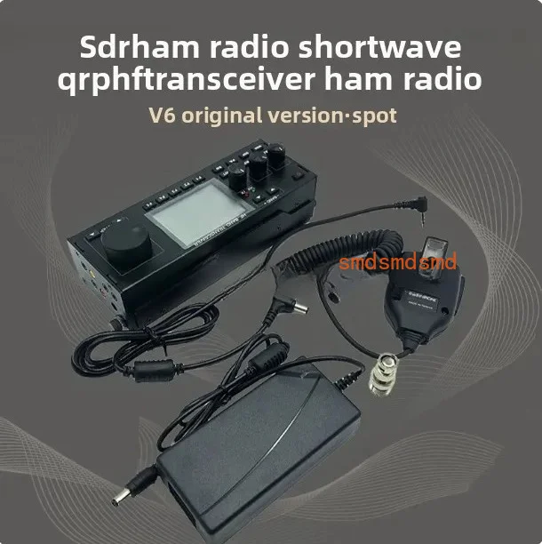 Фото Трансивер SDR HF SSB RS-918 мощностью 10-15 Вт, частотный диапазон 0.5-30 МГц, версия V0.6, загрузчик DF8OE, версия 4.0.0, совместим с MCHF. №2